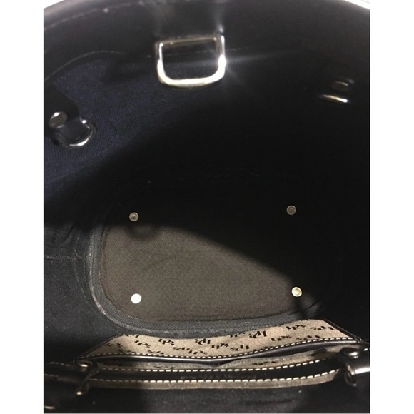 Dooney bourke signature print shoulder handbag - Picture 5 of 9